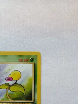 💎NM+ 1st First Edition Bellsprout #49/64 Jungle Set Pokemon Card 1999 WOTC TCG - Image 4
