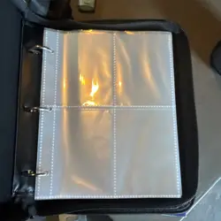 Card Binder for Pokemon Cards Holder Fits 400 Cards w/ 50 Removable Sleeves - Image 2