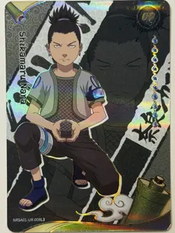 Shikamaru Nara NRZ06-UR-122L3 Naruto Kayou Card Tier 4 Wave 6 NM (ENGLISH) - Image 1