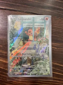 Scarlet & Violet Charmander 044 SV Holo Promo Card Obsidian Flame ETB Sealed - Image 1