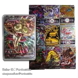 Pokemon Card Colorful gold foil 55 Cards TCG GX Vmax Charizard Game Cards gift - Image 1