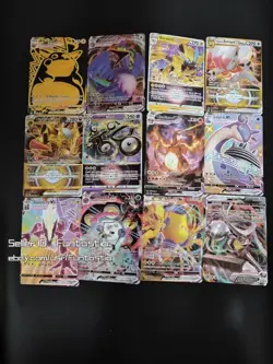 Pokemon Card Colorful gold foil 55 Cards TCG GX Vmax Charizard Game Cards gift - Image 3