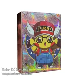 Pokemon Card Colorful 55 Cards TCG GX Vmax Charizard Pikachu cosplay New - Image 2