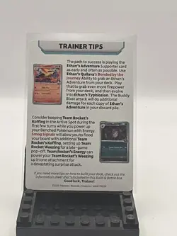 Destined Rivals Build And Battle Prerelease Trainer Tip Card Complete Set - Image 3