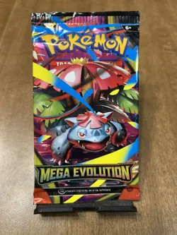 Pokemon Mega Evolution Booster Pack - 10 Cards / Pack - Random Art - SEALED - Image 2