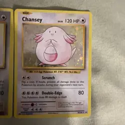 Pokemon TCG Chansey 70/108 XY Evolutions Holo Card Near Mint Condition - Image 3
