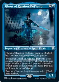 Ghost of Ramirez DePietro (Foil Etched) -Foil Near Mint MTG Commander Legends - Image 1