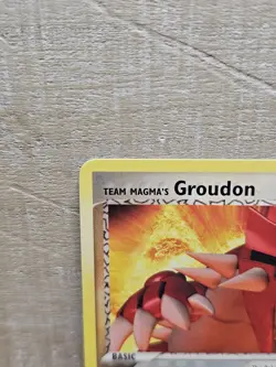 Team Magma's Groudon 9/95 Team Magma Team Aqua Non-Holo Rare Pokemon Card TCG - Image 3