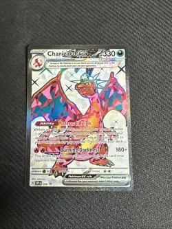 Pokemon TCG Charizard ex 056 Sv: Scarlet & Violet Promo Cards Holo - Image 1