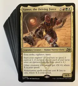 MTG Magic The Gathering Samut, The Driving Force Budget 100 Card Commander Deck - Image 1