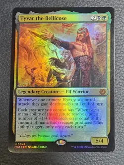 Tyvar the Bellicose March of the Machine: The Aftermath Foil MTG NM Magic Card - Image 1