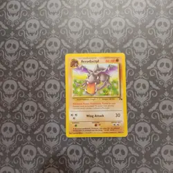 NM Pokemon Aerodactyl Card fossil Set 16/62 WOTC Non-Holo Unlimited - Image 1