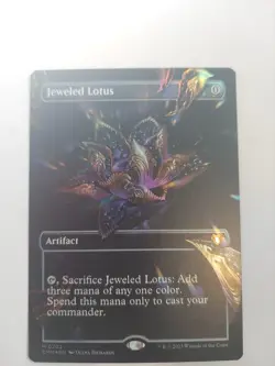 Jeweled Lotus (Borderless) Commander Masters Foil - Image 1
