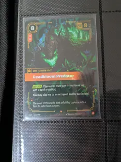 Deadbloom Predator Riftbound Origins OGN Foil Epic 161/298 - Image 1
