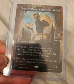 Gray Merchant of Asphodel Halo Foil, An Encyclopedia of Magic Secret Lair #0034 - Image 1