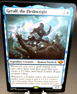 Geralf, the Fleshwright OJT Outlaws of Thunder Junction MTG Mythic Rare Magic - Image 1