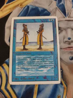 Clone MTG Unlimited Uncommon Blue Creature Heavily Played x1 GG5 - Image 1