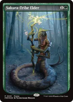 Sakura-Tribe Elder FOIL NM #1 WPN & Gateway Promo MTG - Image 1