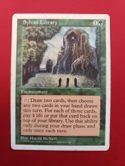 Sylvan Library 5th Edition #329 MtG - Image 1