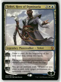 Magic: The Gathering Dominaria - Teferi, Hero of Dominaria - Mythic #207/269 - Image 1