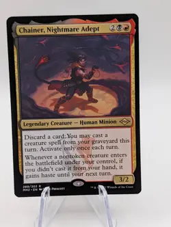 Magic the Gathering | Chainer, Nightmare Adept | Non Foil | NM/LP - Image 1