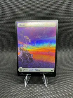 Plains (0282) Foundations Foil MTG Basic Land - Image 1