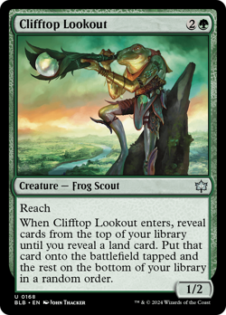 Clifftop Lookout [Bloomburrow] Magic MTG - Image 1