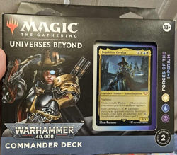 Magic the Gathering Commander Deck Forces of the Imperium Sealed - Image 1