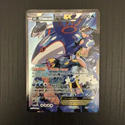 Team Aqua's Kyogre EX 6/34 Pokemon TCG Double Crisis Holo - Image 1