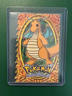 1999 Topps Pokemon The First Movie Dragonite 12 of 12 Die-Cut - Image 3