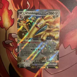 Gholdengo ex 139/182 Scarlet & Violet: Paradox Rift Double Rare Pokemon TCG - NM - Image 1