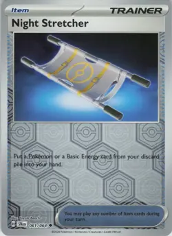Pokemon - 061/064 - Night Stretcher - Reverse Holo - Shrouded Fable - NM/M - Image 1