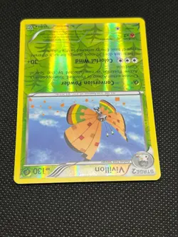 Pokemon Tcg Vivillon(High Plains[Orange]) Reverse Holo 17/146 XY Base - Image 3