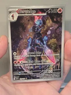 Pokemon TCG Ceruledge 197/191 IR Sv08: Surging Sparks Illustration Rare - Image 1