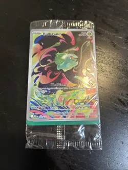 Pokemon Bulbasaur 133/132 English Mega Evolution Stamped SEALED - Image 1