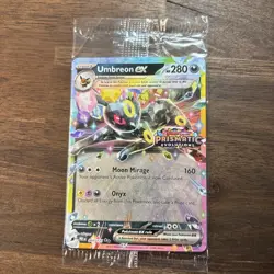 Umbreon Ex Stamped Pokemon Prismatic Evolutions Promo Surprise Box 60/131 Sealed - Image 1