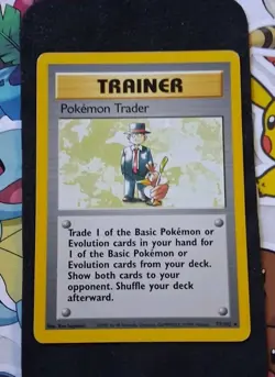 Pokemon Trader 77/102 Base Set MP - Image 1