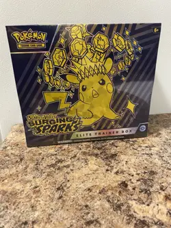Surging Sparks Elite Trainer Box/ ETB /Pokemon TCG/Factory Sealed/Ships Fast! - Image 1