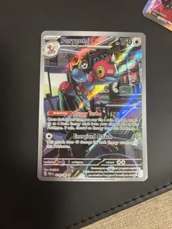Pokemon TCG Porygon-Z 214/182 Paradox Rift Illustration Rare - Image 1