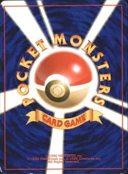 1996 Pokemon Vulpix No. 037 Base Set Japanese - Image 2