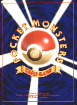1996 Pokemon Vulpix No. 037 Base Set Japanese - Image 2