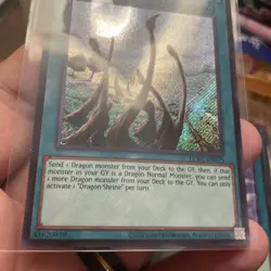 Dragon Shrine LCKC-EN075 Unlimited Secret Rare Near Mint +Bonus FREE SHIPPING! - Image 2