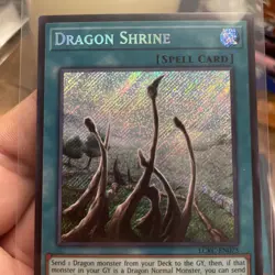 Dragon Shrine LCKC-EN075 Unlimited Secret Rare Near Mint +Bonus FREE SHIPPING! - Image 3