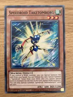 Speedroid Taketomborg - LED8-EN011 - Common 1st Edition Yugioh - Image 1