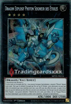 Yu-Gi-Oh! Dragon Explosif Photon Seigneur des Etoiles : STAR MP25-FR034 - Image 1