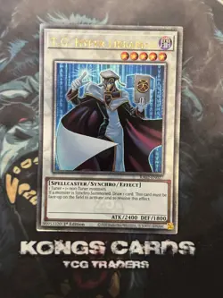 RA02-EN027 "T.G. Hyper Librarian" Quarter Century Secret Rare YuGiOh! NEW - Image 1