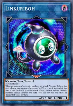 Yugioh RA04-EN291 - Linkuriboh - Platinum Secret Rare - Image 1