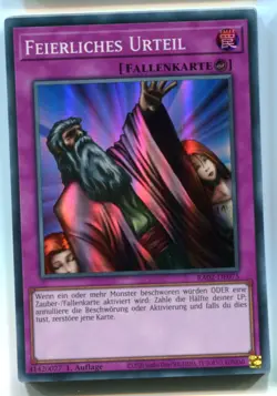 Yu-Gi-Oh! Feierliches Urteil Super Rare RA02-DE075 - Image 1