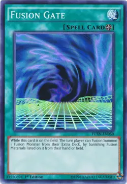 Fusion Gate - FUEN-EN050 - Super Rare - 1st Edition Near Mint Yugioh! Card - Image 1