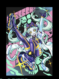 Yugioh Cyberse Punk Becca - Mana Moon Amanda Lapalme - Sleeves Sealed X70 - Image 2